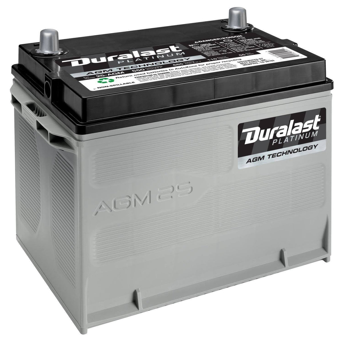 Group Size 25 AGM Battery K9487