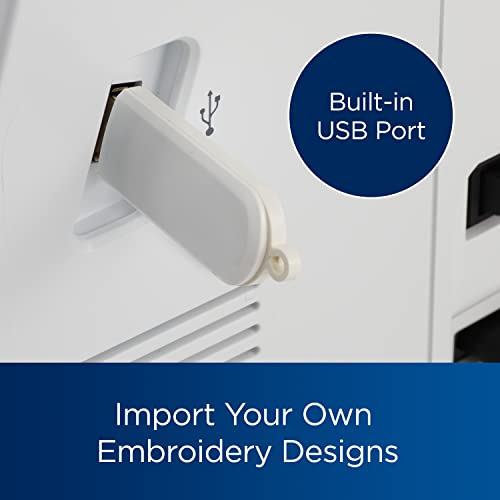 White Embroidery Machine K694