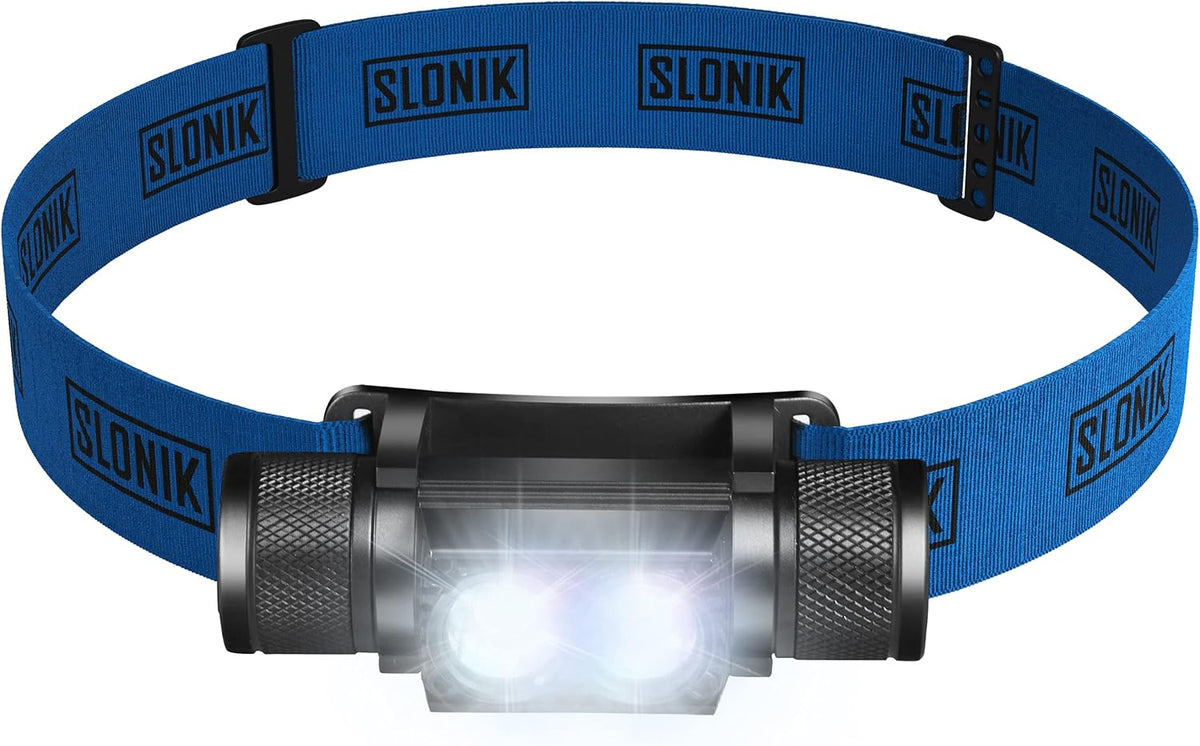 1000 Lumen Rechargeable CREE LED Headlamp with 2200 mAh Battery J8222