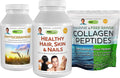 Healthy Hair Skin and Nails Phytoceramides Marine Collagen Peptides with MSM O7248