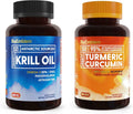 Krill Oil Turmeric Curcumin Supplement with BioPerine Z853213