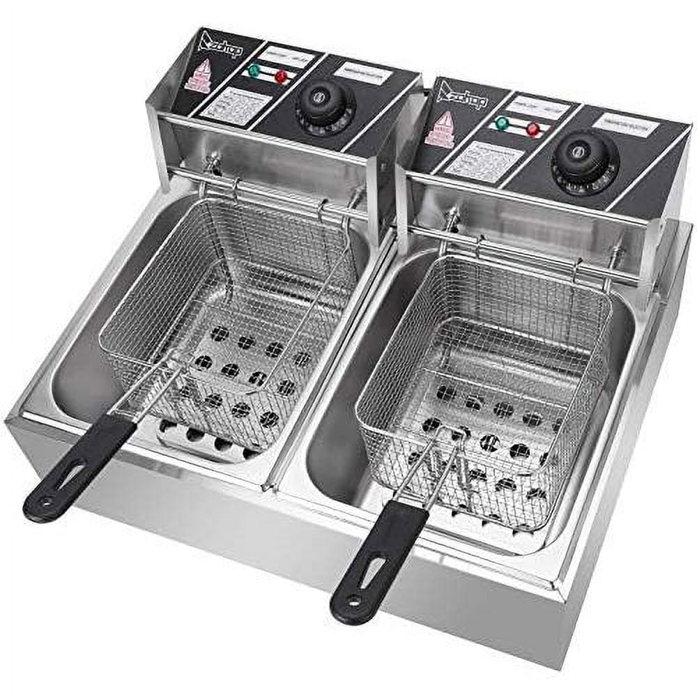 12L Electric Dual Deep Fryer K85829