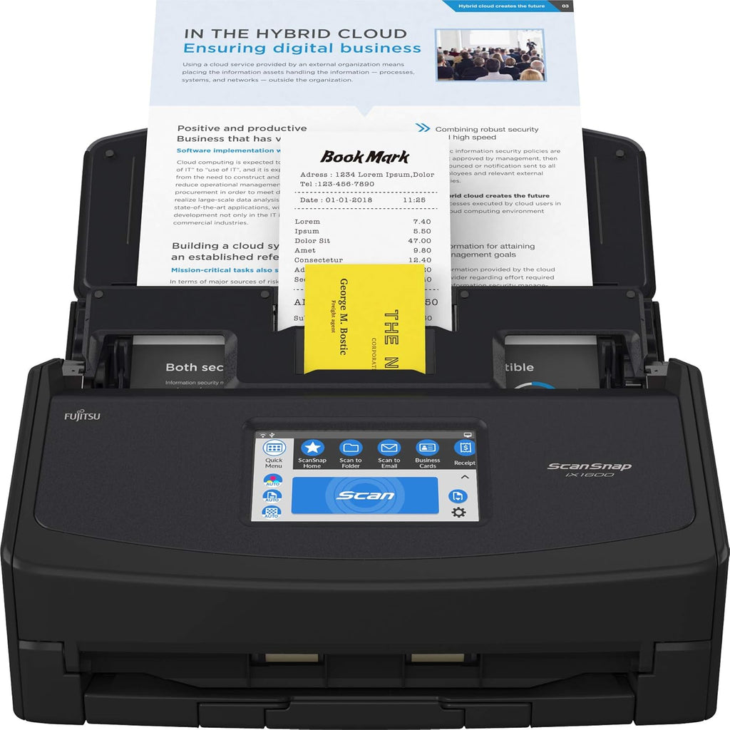 Black Document Scanner O95981