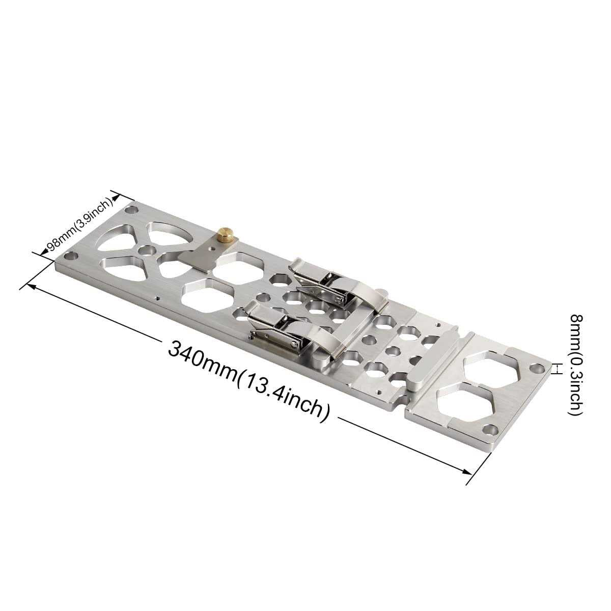 340mm Track Saw Square Right Angle Circular Saw Guide Rail Angle Stop Accessories D818838