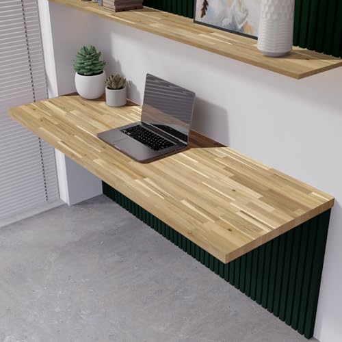 4ft L x 30in Unfinished Solid Acacia Butcher Block Table Top I349322