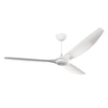 84 Ceiling Fan with Driftwood Blades and White Finish K7381