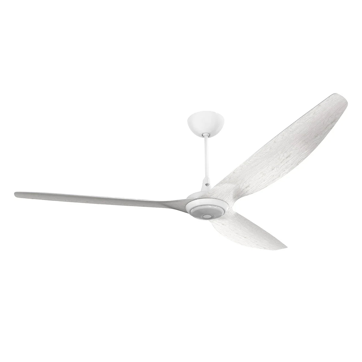 84 Ceiling Fan with Driftwood Blades and White Finish K7381