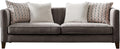 Pink Velvet Loveseat C10945