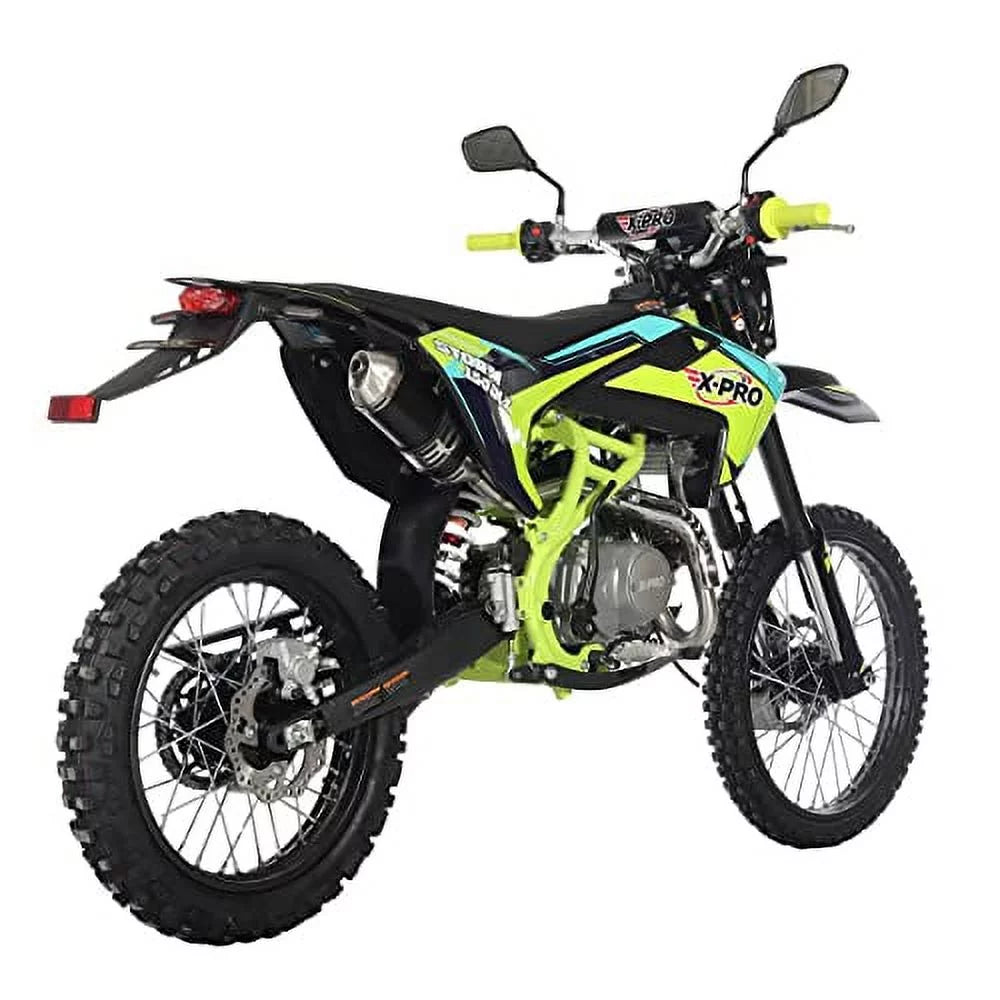 150cc Gas Pit Dirt Bike with 4-Speed Manual Transmission, 19"/16" Tires R168