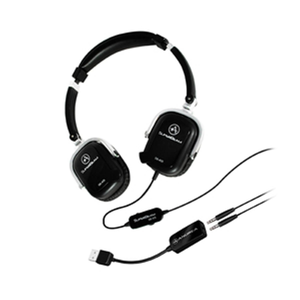 Black Both Ear Headset with Mics A39461