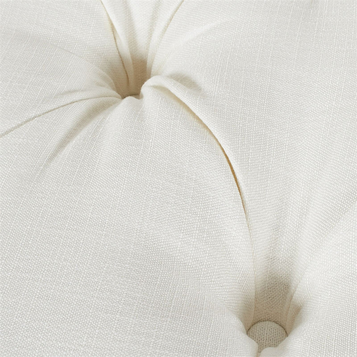 Antique White Hardwood Tufted Roll Arm Chaise Lounge V35329