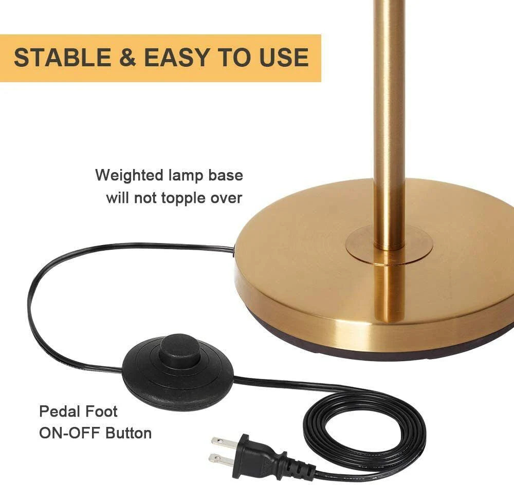 Adjustable Floor Lamp Gold E2913