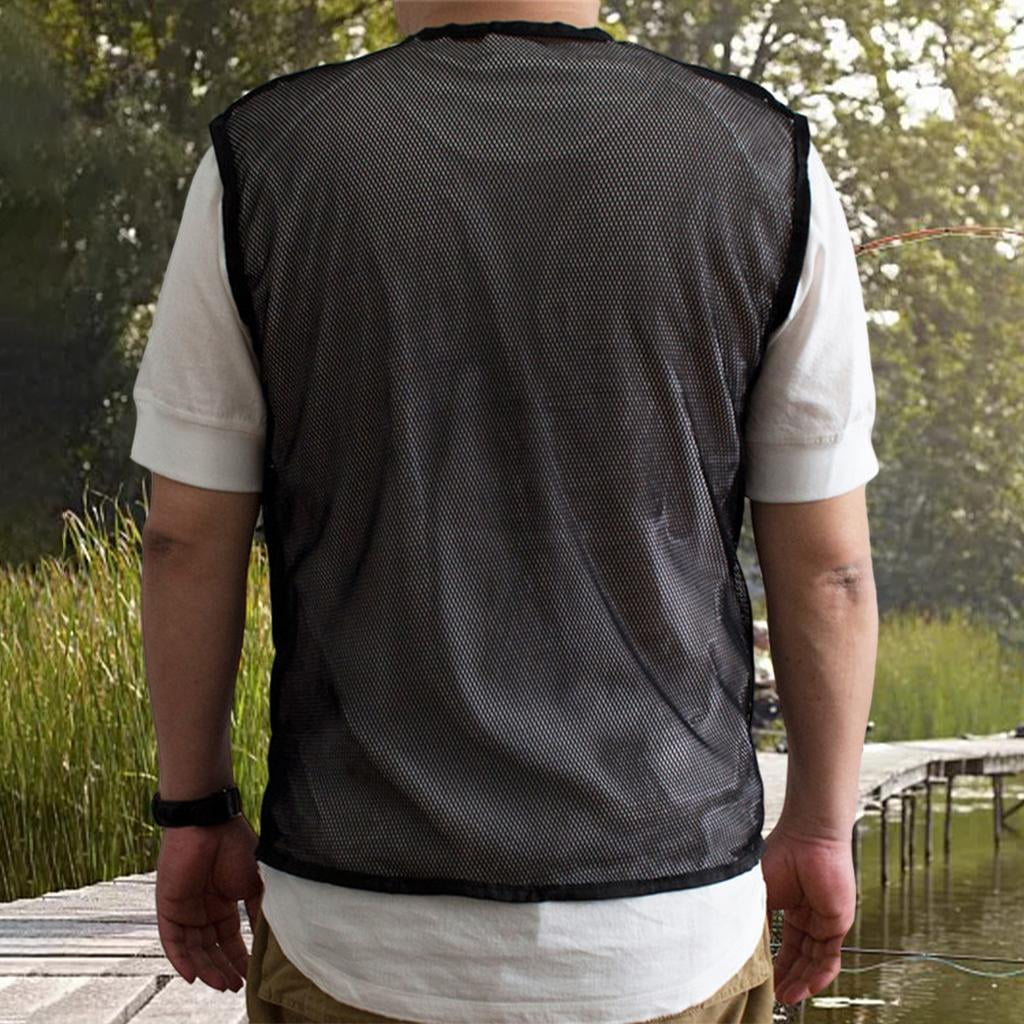 Mesh Breathable Fishing Photography Travel Waistcoat Jacket Z237605