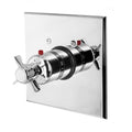 Thermostatic Trim Plate with Handle Stainless Steel A796