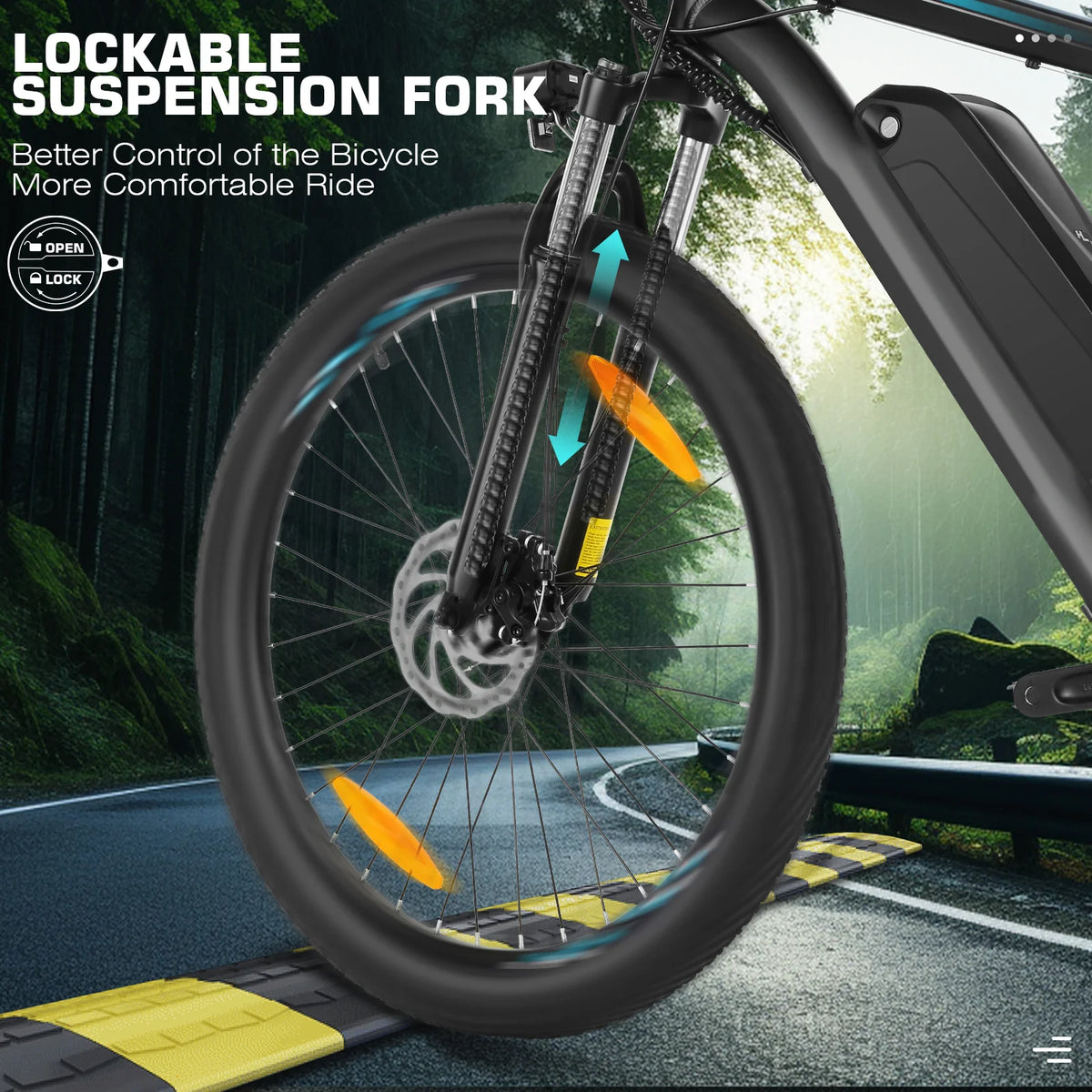 500W 26" Electric Bike Y163