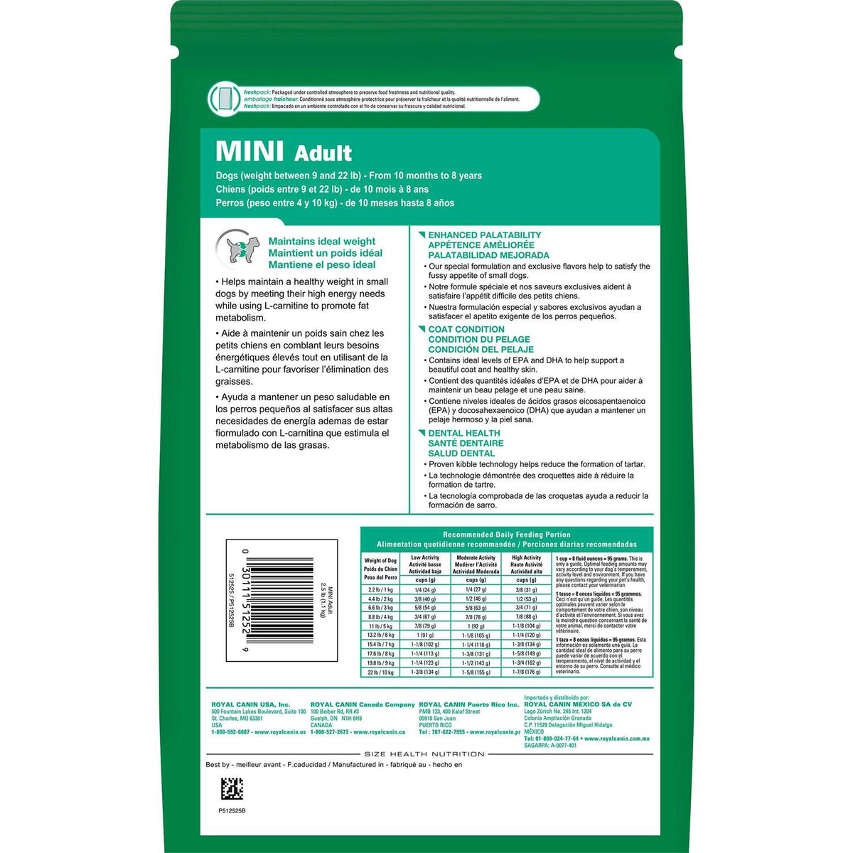 Small Adult Dry Dog Food P389