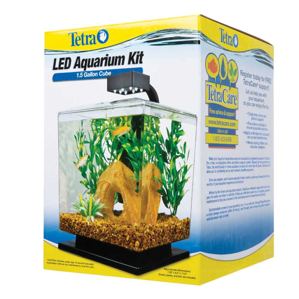 1.5 Gallon LED Cube W88316