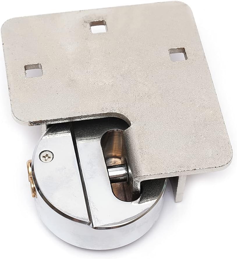 73Mm 2Pcs Hidden Shackle Padlock with 4 Keys T325431