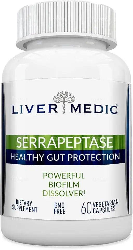 Enteric Coated Vegan Digestive Enzymes 60 Caps I53060