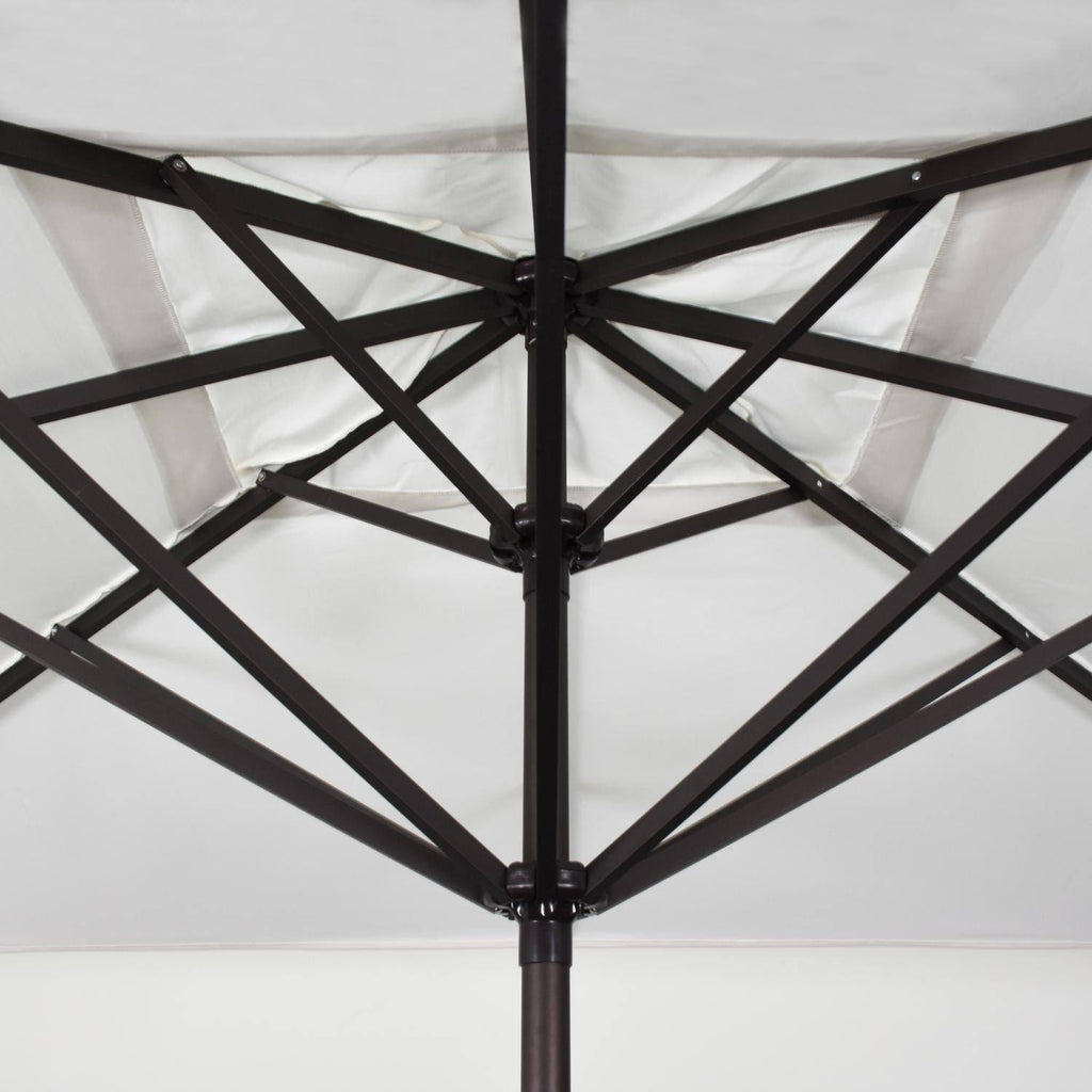 11 ft. Rectangular Aluminum Market Umbrella, Terracotta M770516