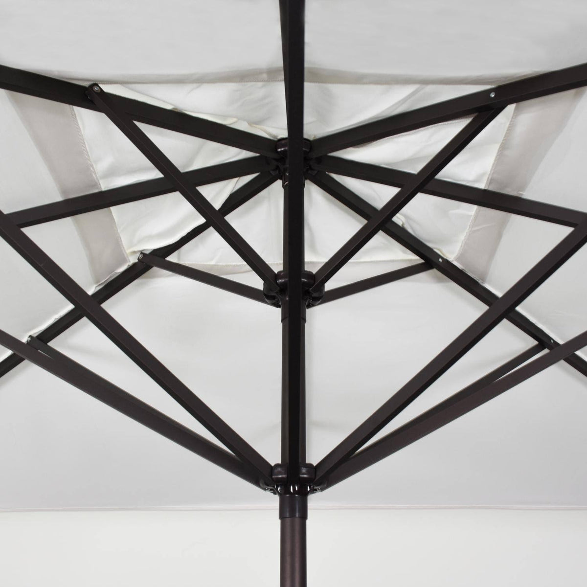 11 ft. Rectangular Aluminum Market Umbrella, Terracotta M770516