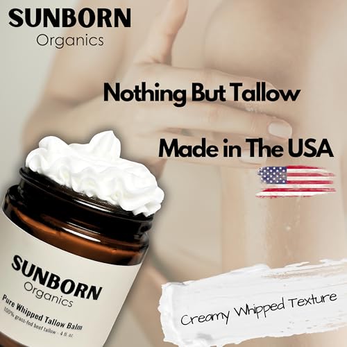 Unscented Organic Grass-Fed Beef Tallow Balm P105