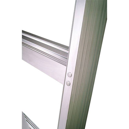 3 ft Aluminum Stepladder, 300 lb Capacity V2215