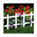 4 Pack 33 inch White Border Fence S459375