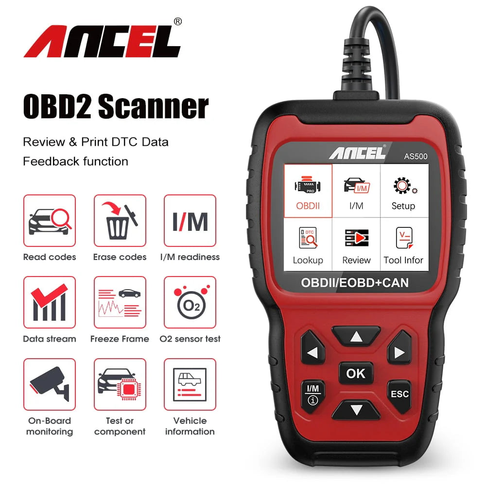 OBD2 Scanner Code Reader Car Diagnostic Tool V2596