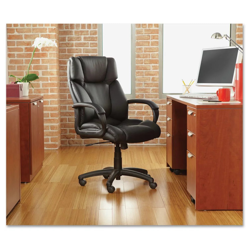 Black Bonded Leather Executive Chair N163424