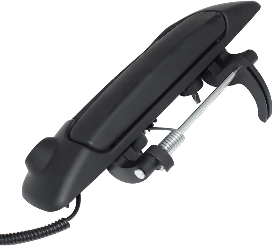 Black Tailgate Handle with Backup Camera Pack of 2 G733