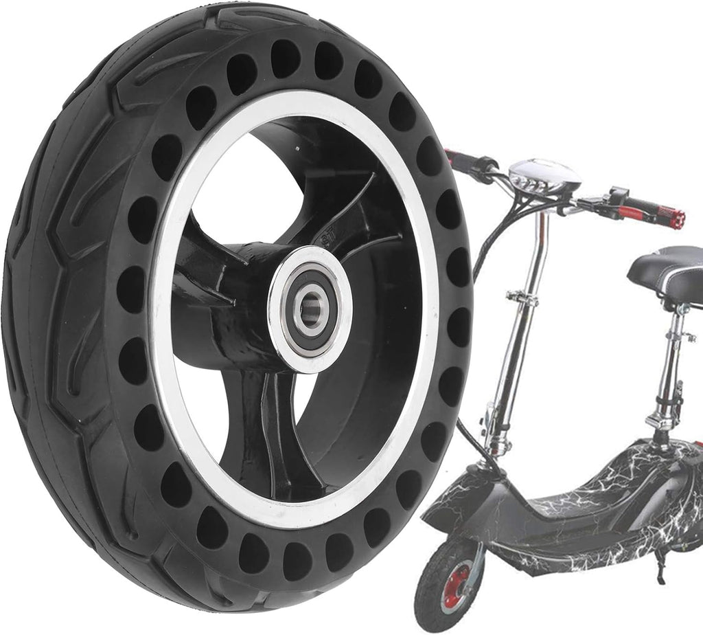 200x50 Solid Rubber Wheel with 8-inch Hub, Pack of 2 X358