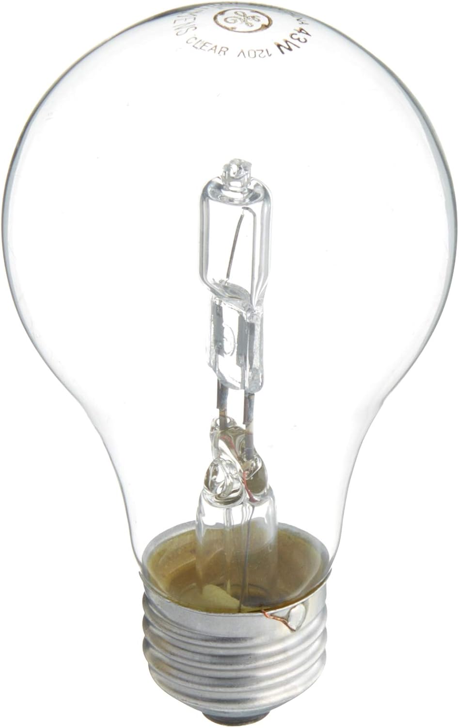 43 Watt Clear A19 Halogen Light Pack of 3 U33297