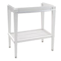 White 30x22 Washstand D3009