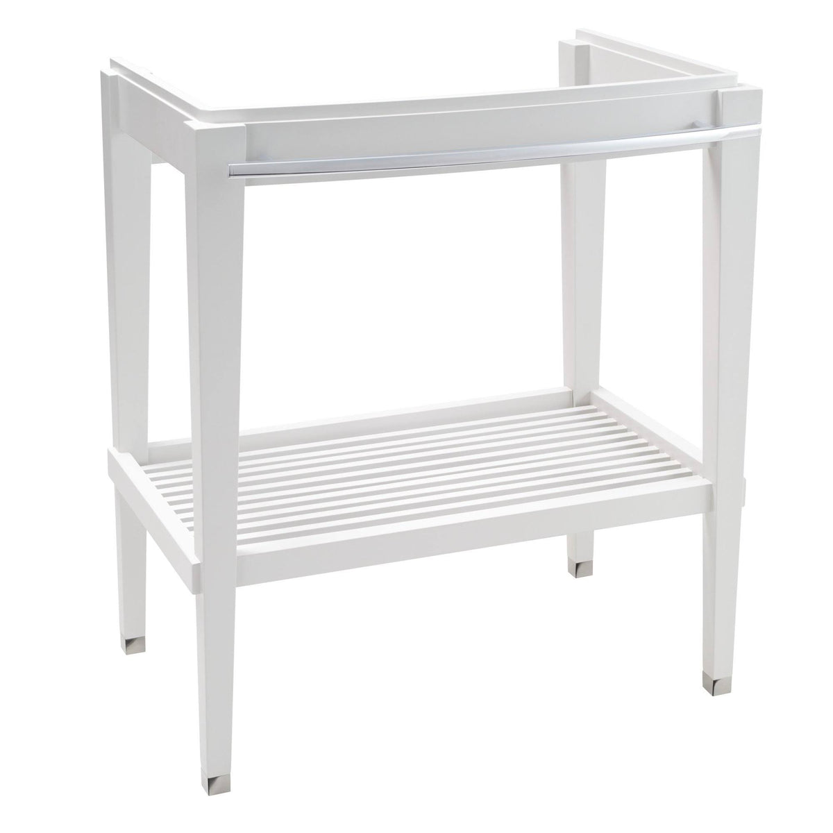 White 30x22 Washstand D3009