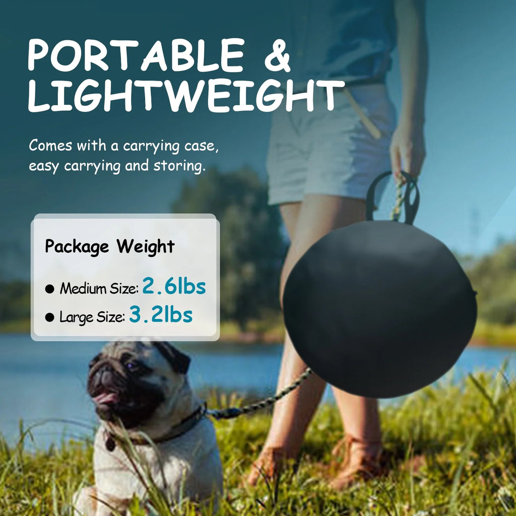 Large Foldable Pet Playpen with Carrying Case Y24265