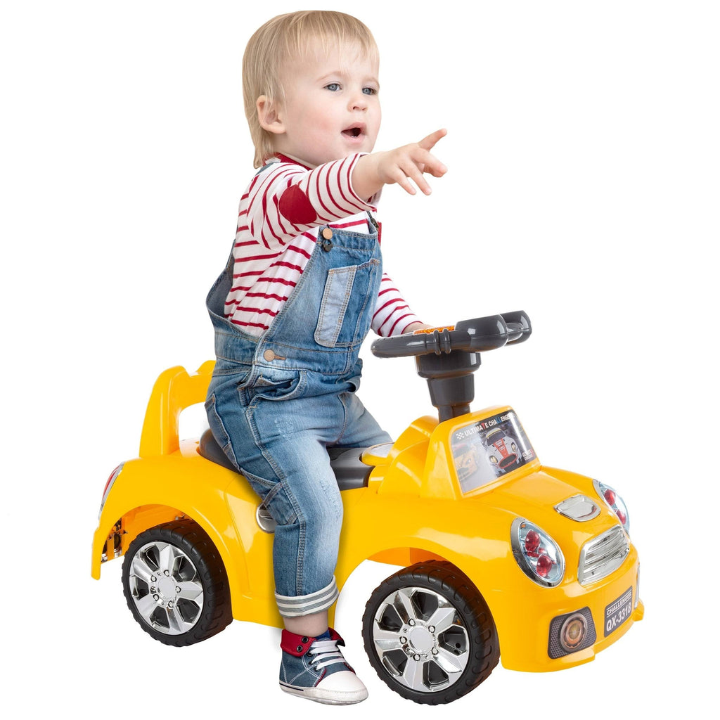Yellow Ride-On Walking Car Toy Z792829