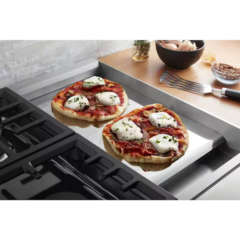 Gas Commercial Cooktop with 6-Burners in Stainless Steel H81695