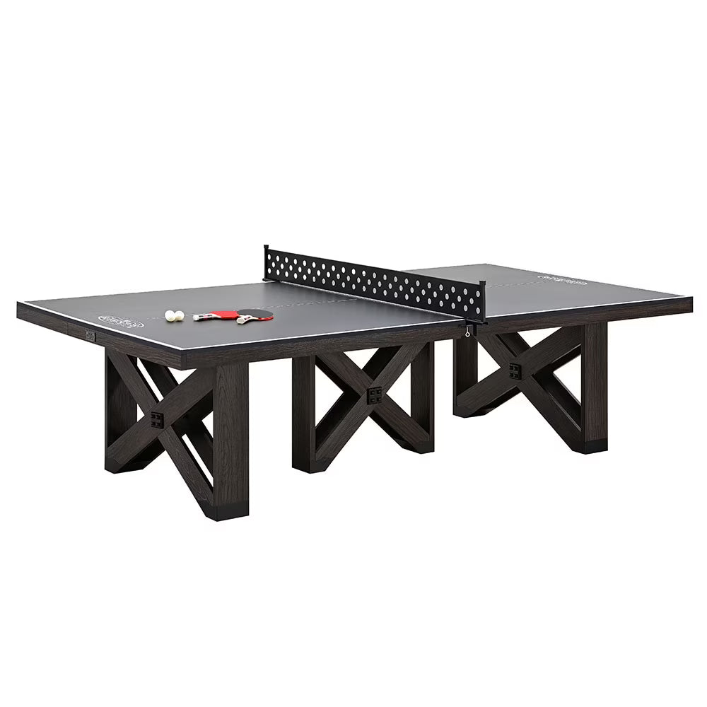 9-ft Table Tennis Table with Metal Net F4816