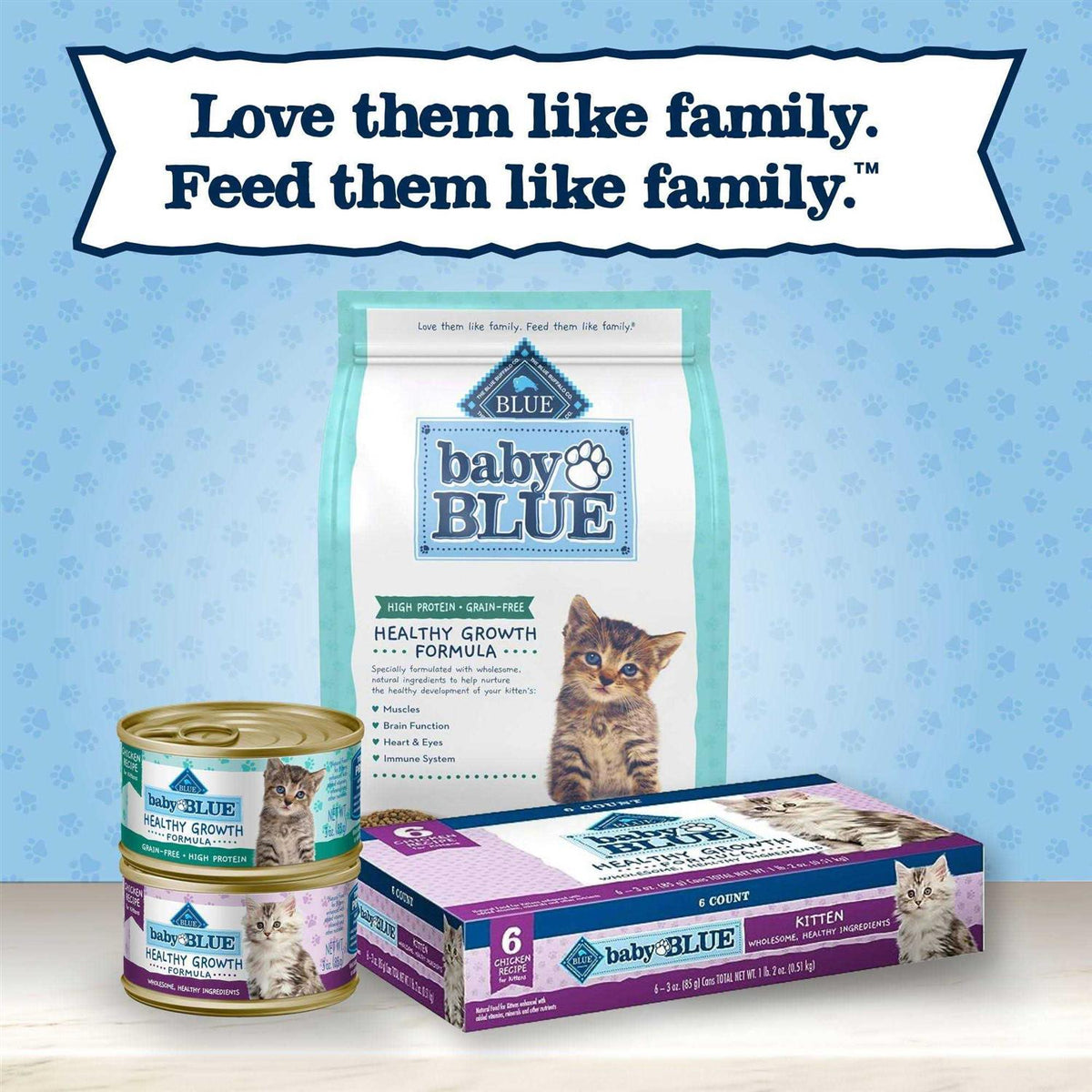 High Protein Natural Dry Kitten Food E109