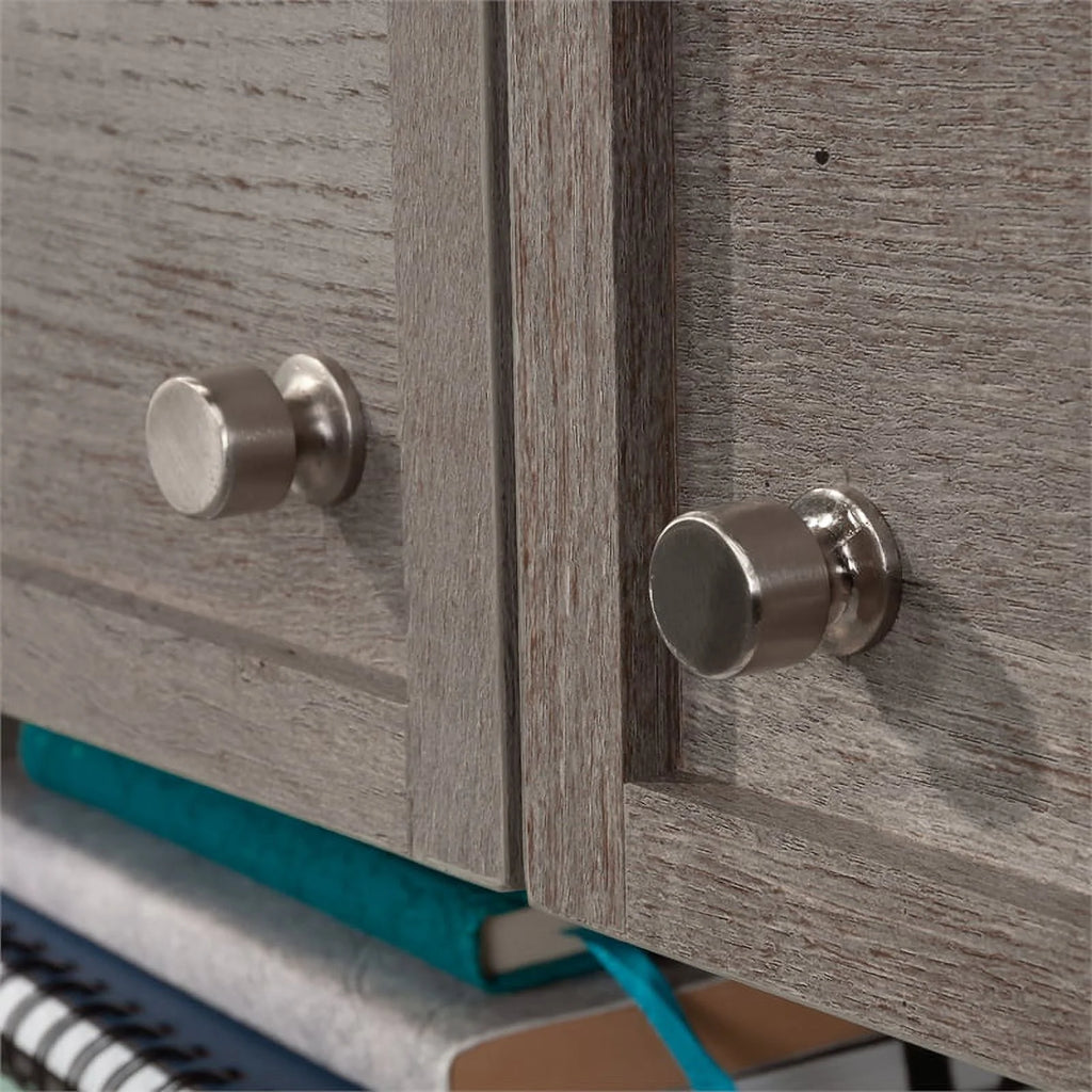 Engineered Wood Storage Hutch in Mystic Oak Finish B640997