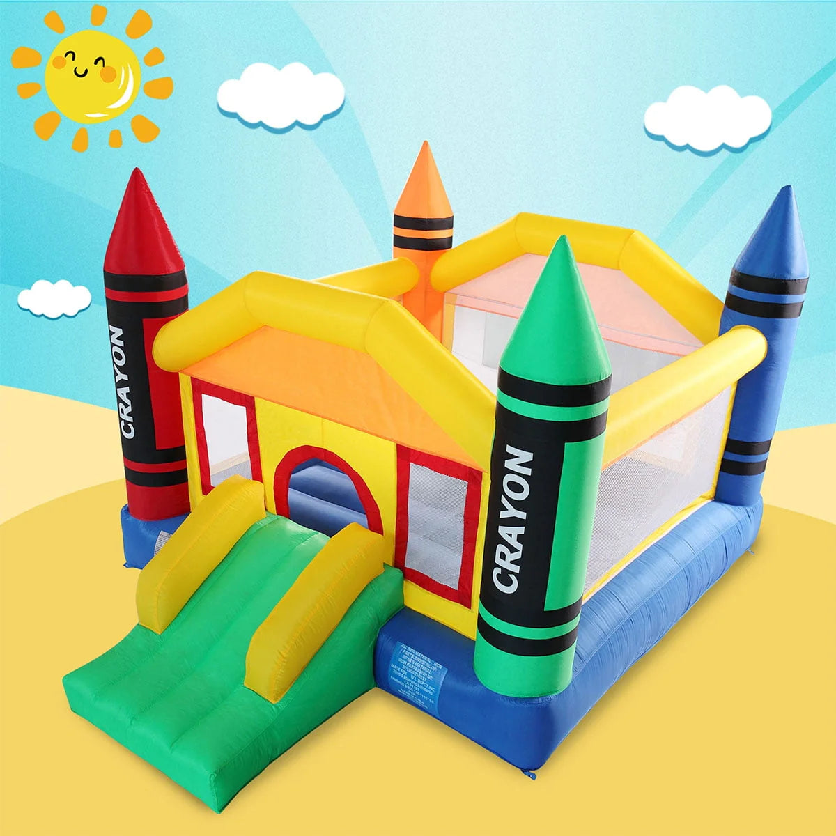 Inflatable Bounce House with Oxford Cloth A125387