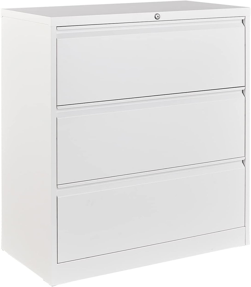 2 Drawer Locking Metal Lateral File Cabinet R94920