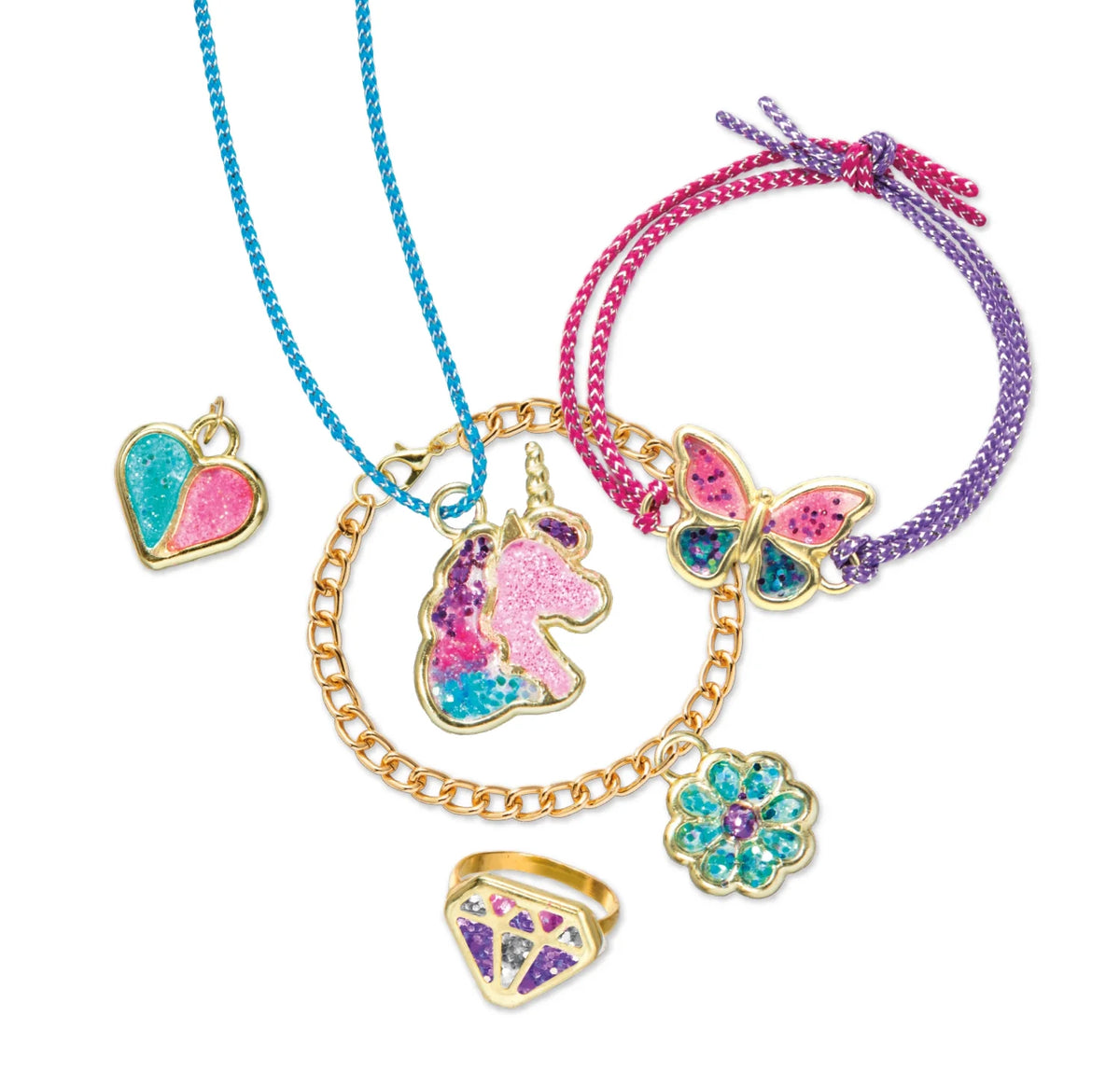 24 Piece Crystal Jewelry Kit W8596