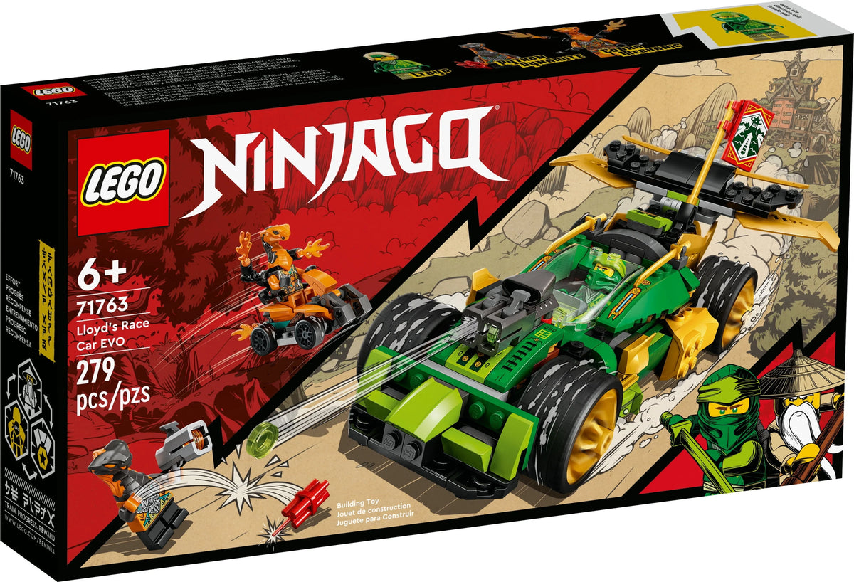 Race Car Toy Set with Quad Bike and Snake Figures X685