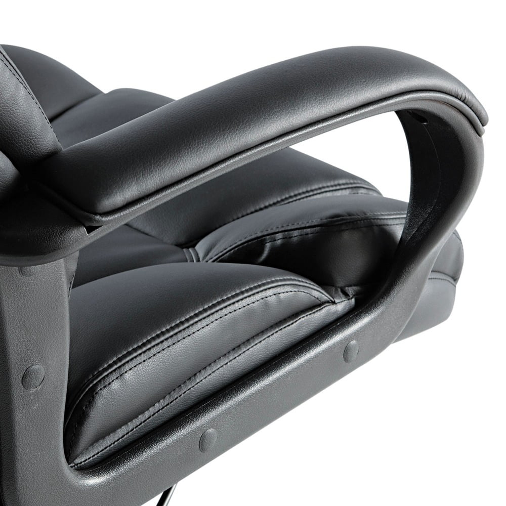 Black Bonded Leather Executive Chair N163424