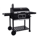 30-Inch Charcoal Grill BBQ Smoker Black Z6401