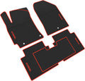All Weather Floor Liners Heavy Duty Rubber Car Mats Full Black M195