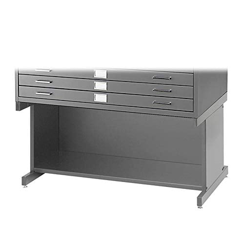 White 5-Drawer Flat File X8158