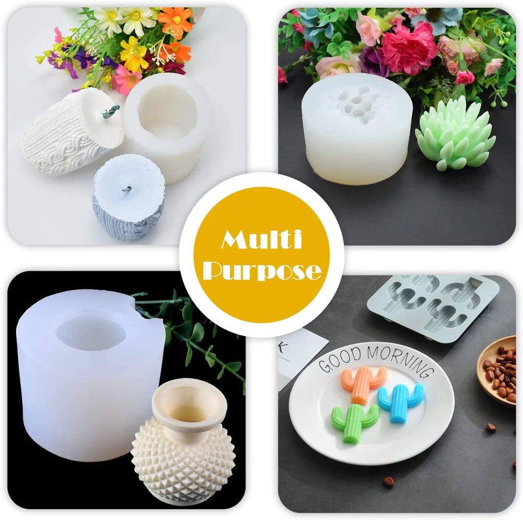 Translucent Clear Liquid Silicone Rubber Mold Making Kit 20.2oz H1247